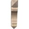 Ekena Millwork Merced Arts & Crafts Rough Sawn Bracket, Douglas Fir, 6"W x 28"D x 28"H BKT06X28X28MRC03RDF - alternate 4